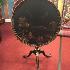 chinoiserie tilt top table