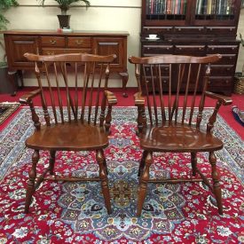 henkel harris windsor arm chairs