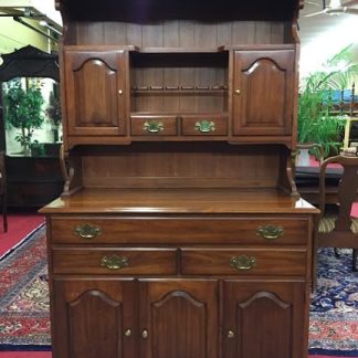 henkel harris cherry hutch cabinet