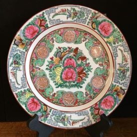 rose medallion plate