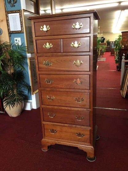 stickley cherry lingerie chest