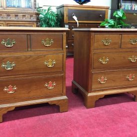 stickley cherry nightstands