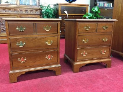 stickley cherry nightstands