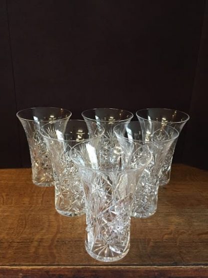 tumbler cut glass crystal