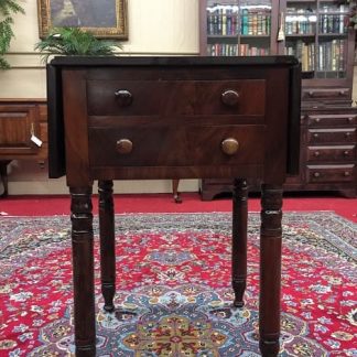 antique two drawer table