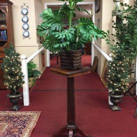 antique empire plant stand