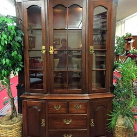 pennsylvania house cherry china cabinet