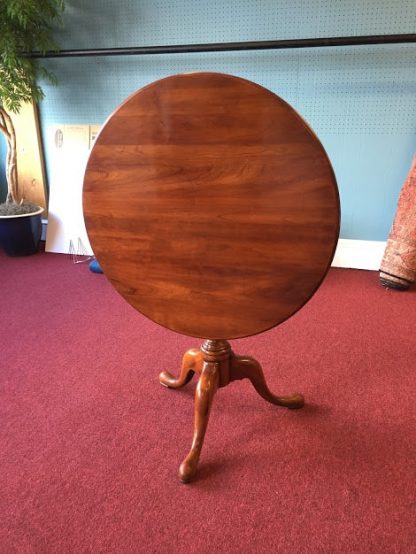 statton cherry tilt top table