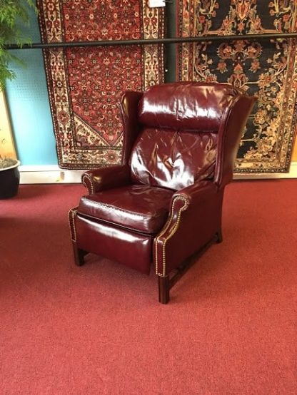 Leathercraft Burgundy Reclining Chair