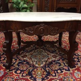 Victorian Marble Top Coffee Table