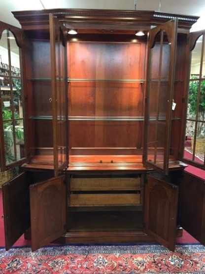 Pennsylvania House China Cabinet - lighted