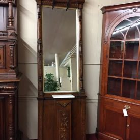 antique victorian pier mirror