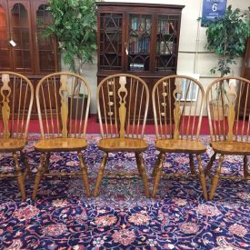 Bent Brothers Oak Windsor Chairs