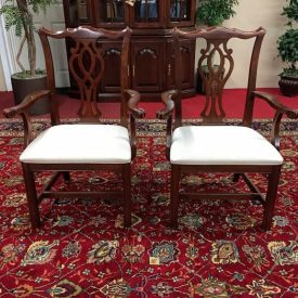 Knob Creek Chippendale Arm Chairs