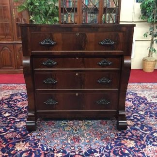 antique mahogany victorian chest