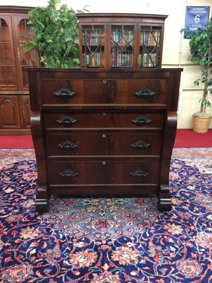 antique mahogany victorian chest