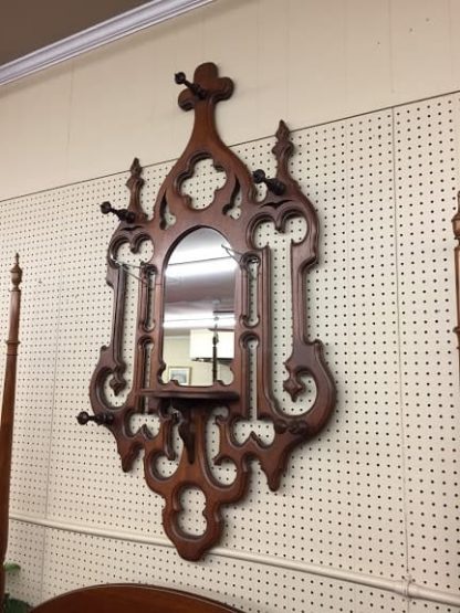 Victorian Walnut Hat Rack