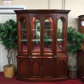 Pennsylvania House Mirror Back China Cabinet