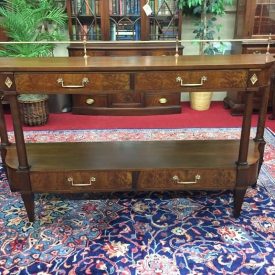 Charak Walnut and Cherry Credenza