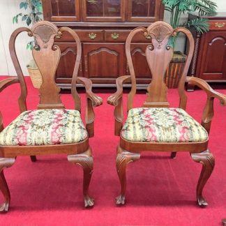 Bartley Collection Mahogany Arm Chairs