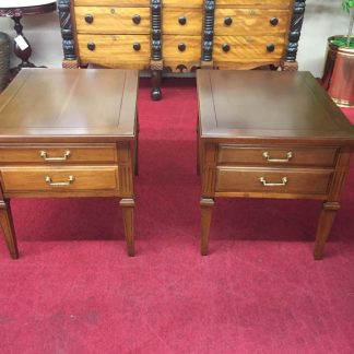 Vintage Hammary Cherry End Tables