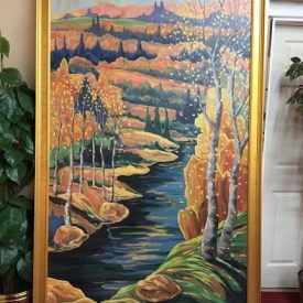 Large Original Oil on Canvas by Kirk D. Denney