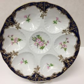 Limoges Oyster Plate