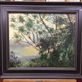 Original Oil on Board, Signed A. Long