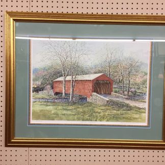 Barry Richardson "Spring Crossing" Print - Signed and Framed