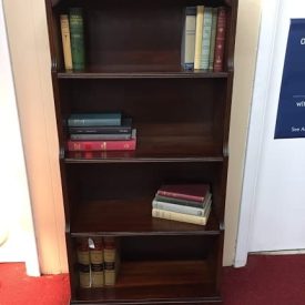 Walnut Finish Bookshelf (Poplar)