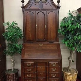 Maddox Cherry Blind Door Secretary Desk