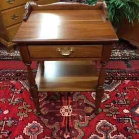 Cherry One Drawer End Table (Attributed to Pennsylvania House)