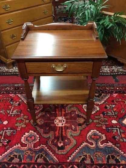 Cherry One Drawer End Table (Attributed to Pennsylvania House)