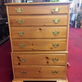 Drexel Chest on Chest in Pine