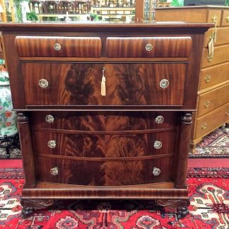 Empire Revival Mahogany Chest of Drawers