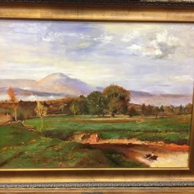 Original Oil on Canvas, Signed "D. Ouellette"