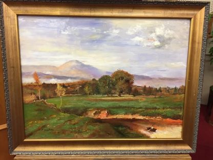 Original Oil on Canvas, Signed "D. Ouellette"