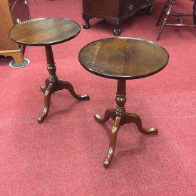 Small Cherry Pedestal Tables