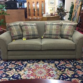 Schnadig Sofa with Throw Pillows