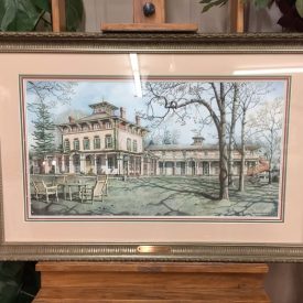 "The Southern Mansion" Print by NP Santoleri