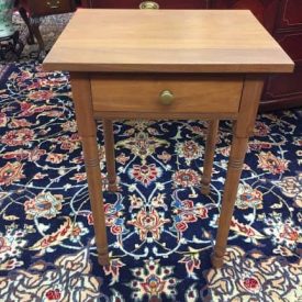 One Drawer Walnut Stand