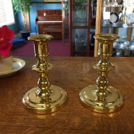 Baldwin Pair of Candlesticks (5" Tall)