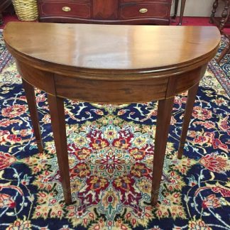 Antique Sheraton Games Table