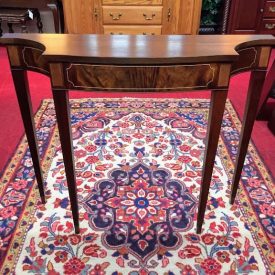 Mahogany Inlaid Hall Table