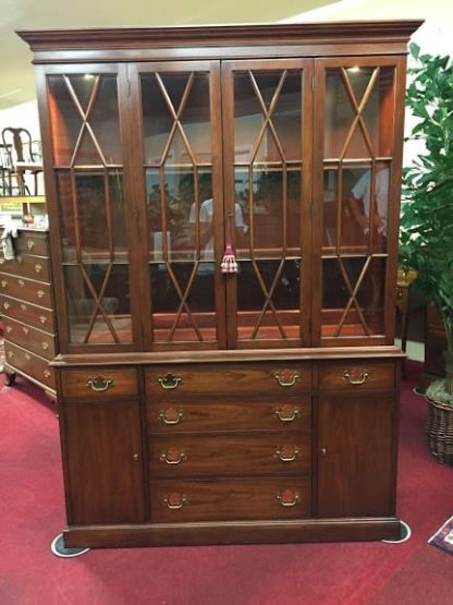 Henkel Harris Lighted China Cabinet