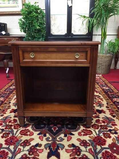 Kindel Cherry Mid Century Modern Nightstand