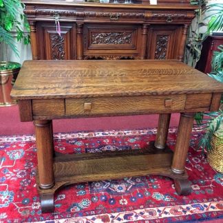 Antique Library Table by Brandt Furniture