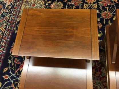 Lane Mid Century Modern Lamp Tables (Pair)