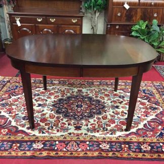 Biggs Mahogany Dining Table with Two Leaves