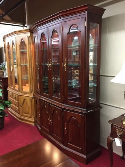 Colonial Furniture Lighted China Cabinet